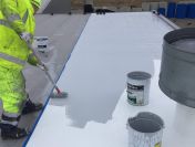 Renowacja dachów pokrytych membraną PVC Polimocznikiem NEOPROOF POLYUREA R