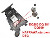 NAPRAWA sterownika DSG DQ380 DQ381 DQ500 czujnik ciśnienia