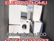 Wywóz elektrośmieci, odbiór elektrozłomu